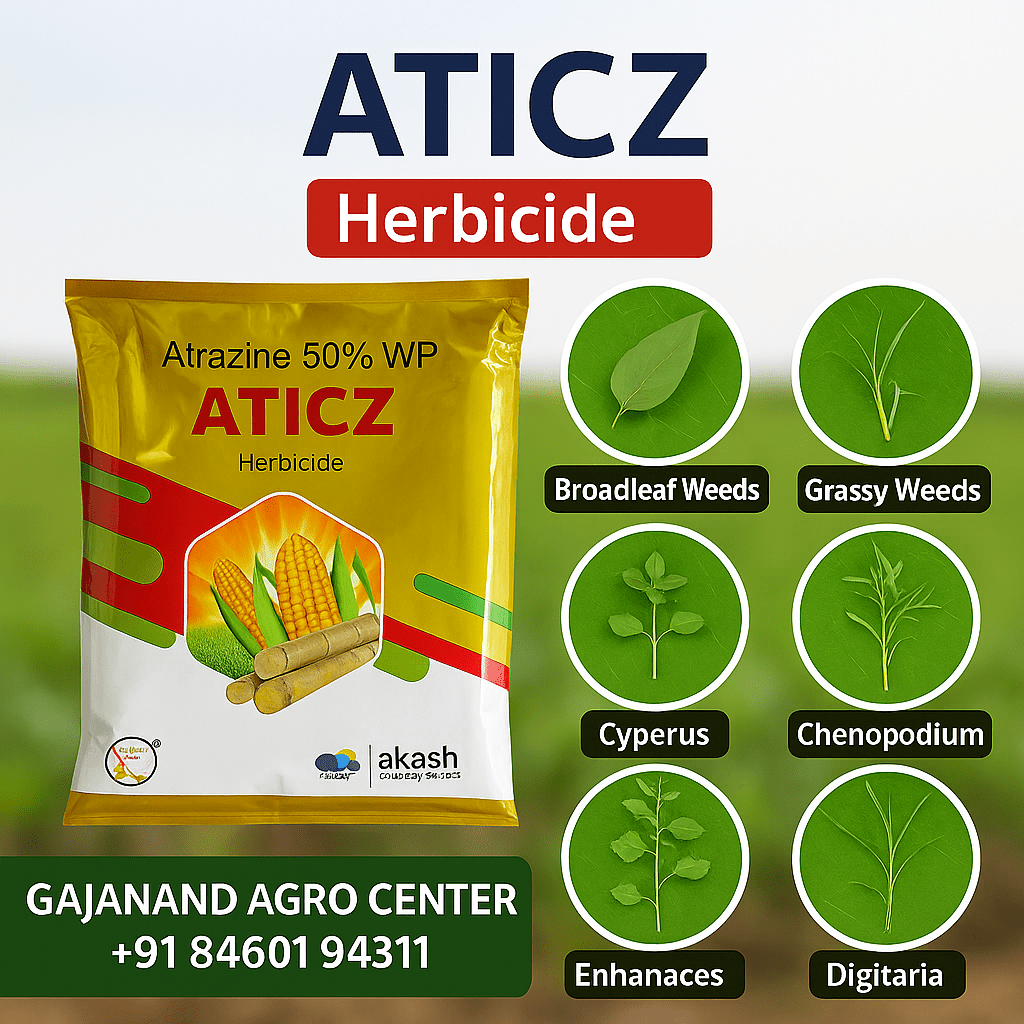 ATICZ (Atrazine 50% WP) - Gajanand Agro Center