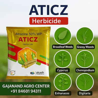 ATICZ (Atrazine 50% WP) - Gajanand Agro Center