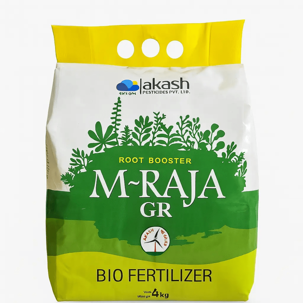 M - RAJA GR - Bio Fertilizer Root Booster for Strong Root Growth & Higher Yield - Gajanand Agro Center
