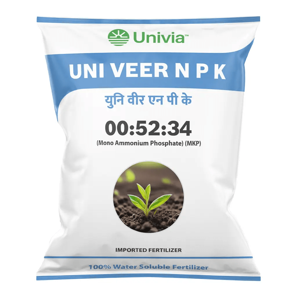 NPK 00:52:34 - High P & K Water - Soluble Fertilizer for Strong Roots & Flowering | Gajanand Agro Center - Gajanand Agro Center